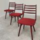 Lot de 6 chaises Jitona Sobeslav , Tchécoslovaquie 1960