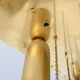 Chandelier en verre Flush par Ernest Palme