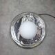 Vintage Metal and Opaline Pendant Lamp