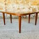 Vintage Scandinavian boomerang coffee table with folding extensions by Samcom, 1960