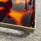 Vintage plateau in tortoiseshell lucite, Maison Mercier style.