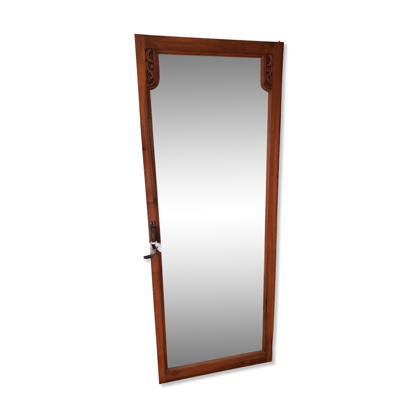 Art deco door with mirror