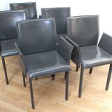 Set of 5 Marcia armchairs, Protis