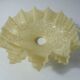 ancienne suspension tulipe abat jour verre de Clichy vintage