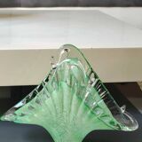 Pocket tray/Mail holder/Letter holder. Organic aquatic form. Blown Art Glass Murano Italy