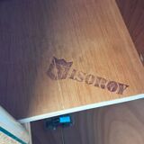 Commode en rotin Vintage 1960/70.