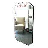 Art Deco beveled mirror