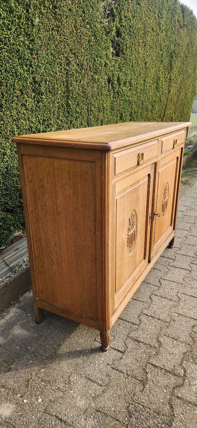 Buffet art déco en chêne