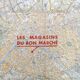 Carte vintage Paris et ses quartiers 1970