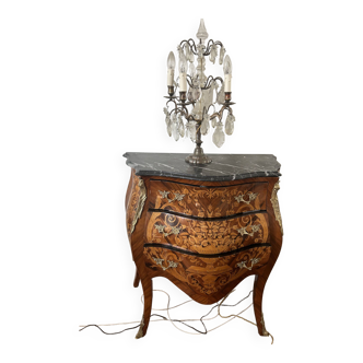 Louis xvi bomb chest of drawers - 3 drawers