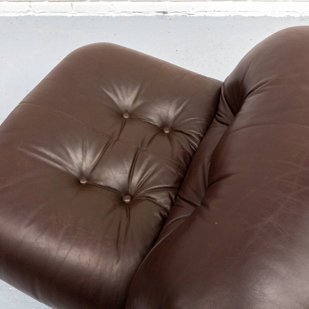 Fauteuil Soriana Afra & Tobia Scarpa Cassina années 1970