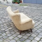 Canapé sofa Club Wing EGG chair organic annéee 50