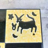 Zodiac tile side table
