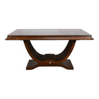 Table de Salle à Manger en Palissandre, Art Déco -1930