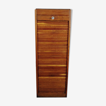 Vintage oak filing cabinet
