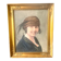 Portrait of a lady oil on canvas With Wooden gilded  frame signed 1928