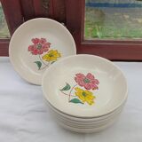 8 hollow plates old caps