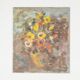 Flower bouquet oil on canvas 60 x 70cm