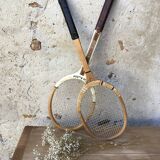 Vintage tennis racket "La Hutte"