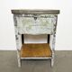 Commode en fer industriel gris, années 1950