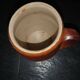 Vintage iridescent stoneware pot