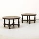 Ensemble de deux tables Angel Pazmino – Neuves d'époque