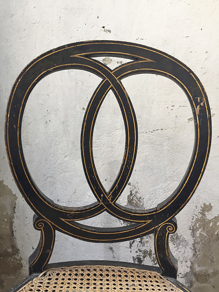 Napoleon III chairs pair