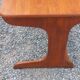 Set of 3 nesting tables in Scandinavian style made of teak from the 1970s.