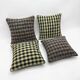 Set of 4 vintage kilim cushion covers 41x41 cm