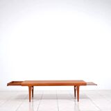 Large teak coffee table by Johannes Andersen for Uldum Møbelfabrik