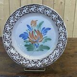 Plate of the nineteenth earthenware "black ass"