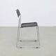 4x Dining Chair in Perforated Metal by Arrben Italy, 1980s