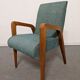 Pair of free span bridges armchairs from the 50s