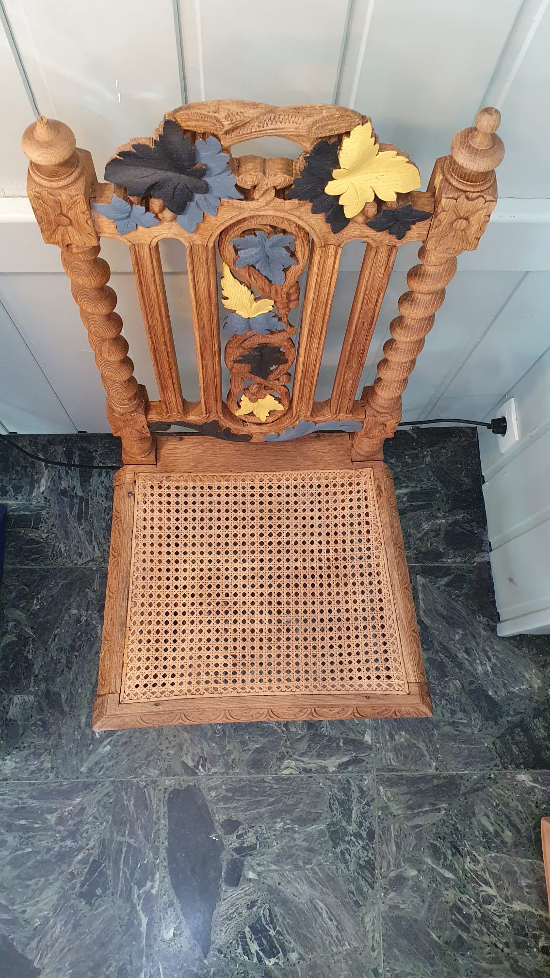 Custom Henry II chair