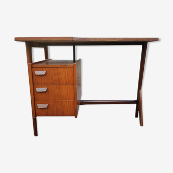 Scandinavian wooden "Boomerang" office 1960