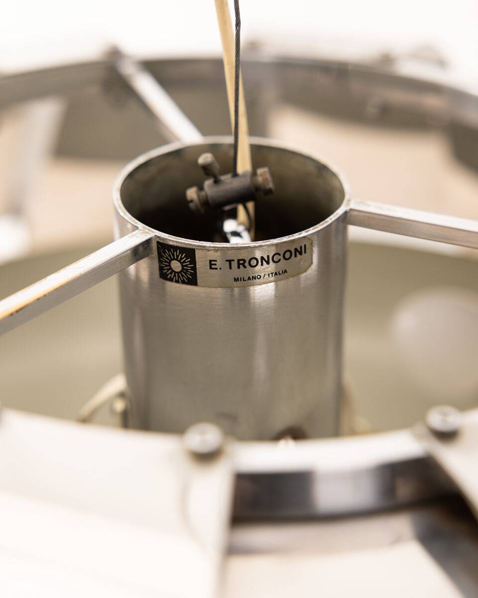 70s vintage chandelier mod. "Pamela" Design E. Arcelli for Tronconi