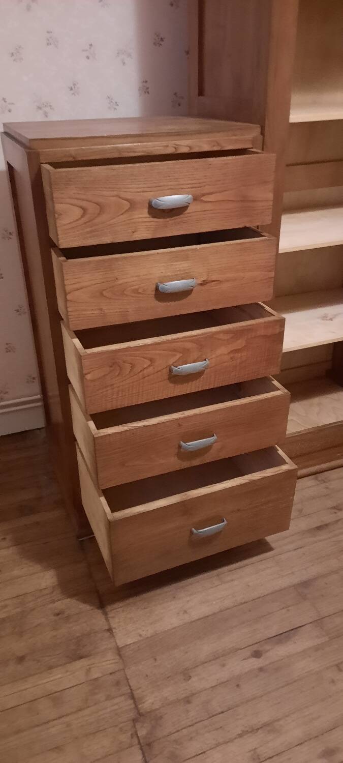 Parisian asymmetrical wardrobe