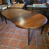 Scandinavian extendable table in rosewood from the 1960s, with 2 extensions.