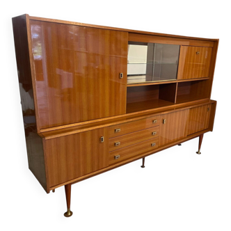 High vintage enfilade from the 50s-60s – mid-century Scandinavian sideboard