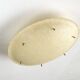 Mid-century minimalist fiberglass ceiling light, 1960s