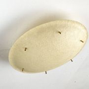 Mid-century minimalist fiberglass ceiling light, 1960s