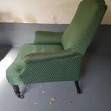 Fauteuil vert