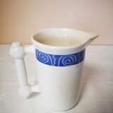 Pitcher with blue frieze