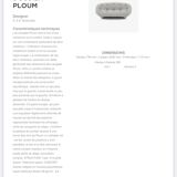 Plum line roset bouroullec medium gray