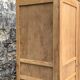 Parisian art deco wardrobe solid raw wood wardrobe