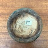 Brutalist pottery vase by Mobach, mid-century, 1960s.