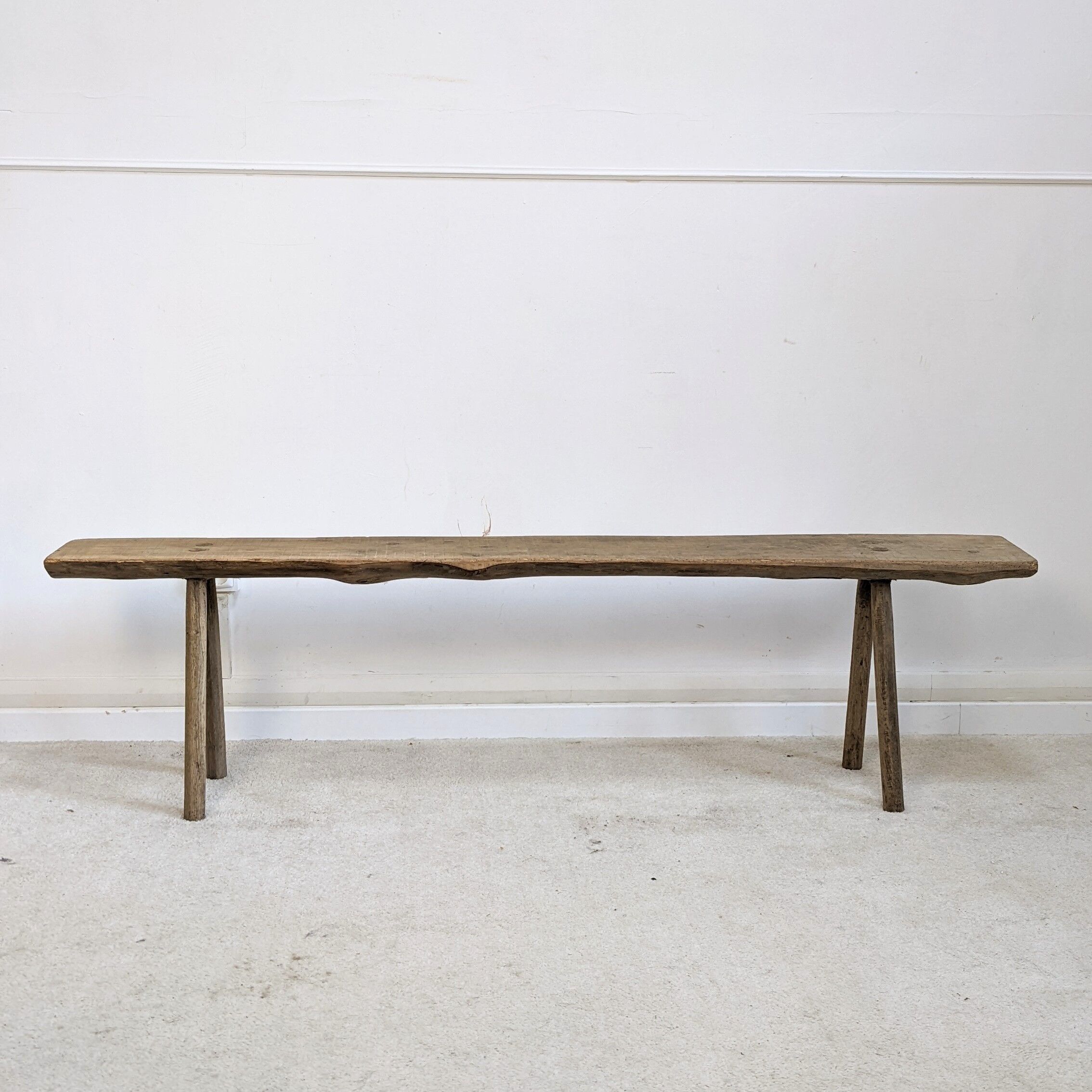 Wooden bench