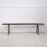 Wooden bench