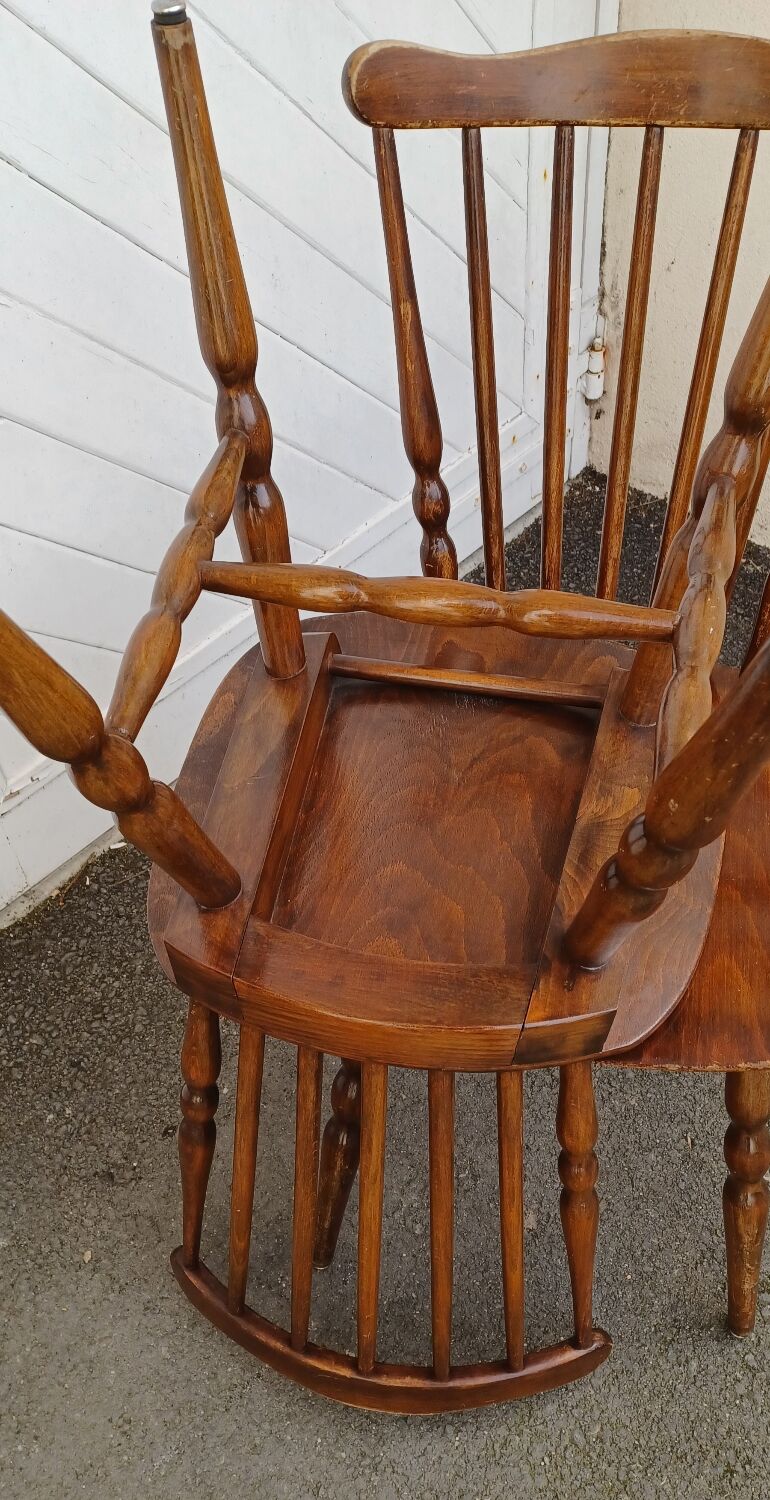 Set of 4 Baumann Tacoma bistro chairs.