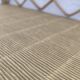 Vintage rattan wall shelf